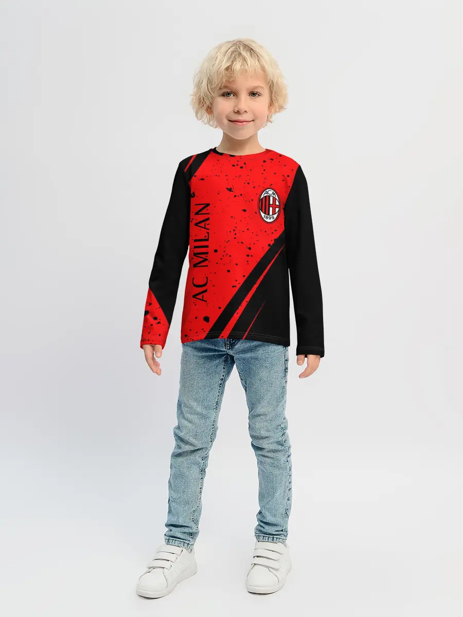 Детский лонгслив / AC MILAN / МИЛАН