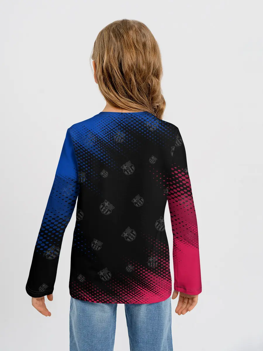 Детский лонгслив / BARCELONA / БАРСЕЛОНА