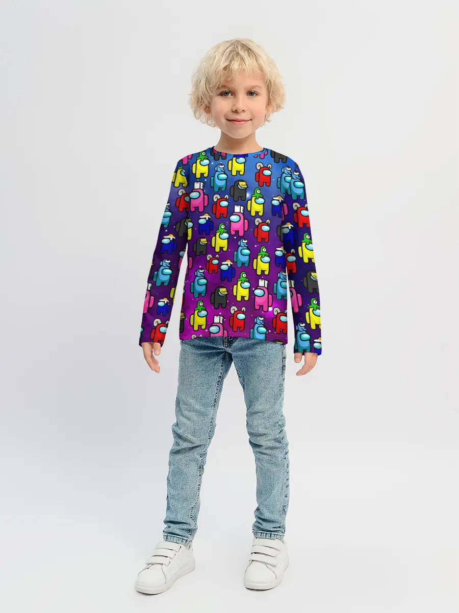 Детский лонгслив / AMONG US