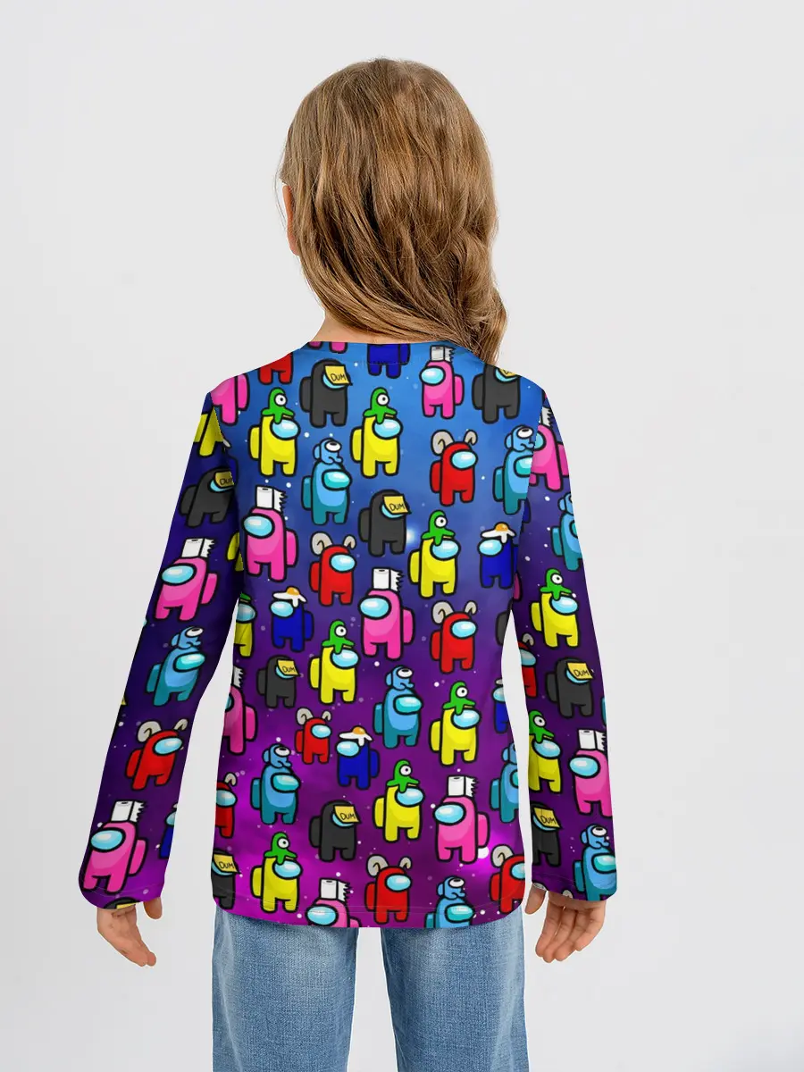 Детский лонгслив / AMONG US