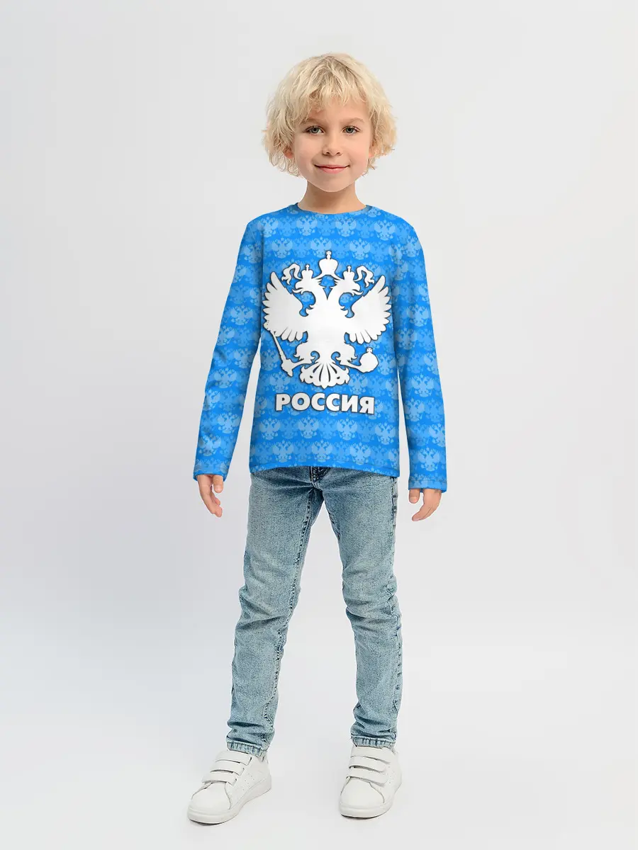 Детский лонгслив / РОССИЯ