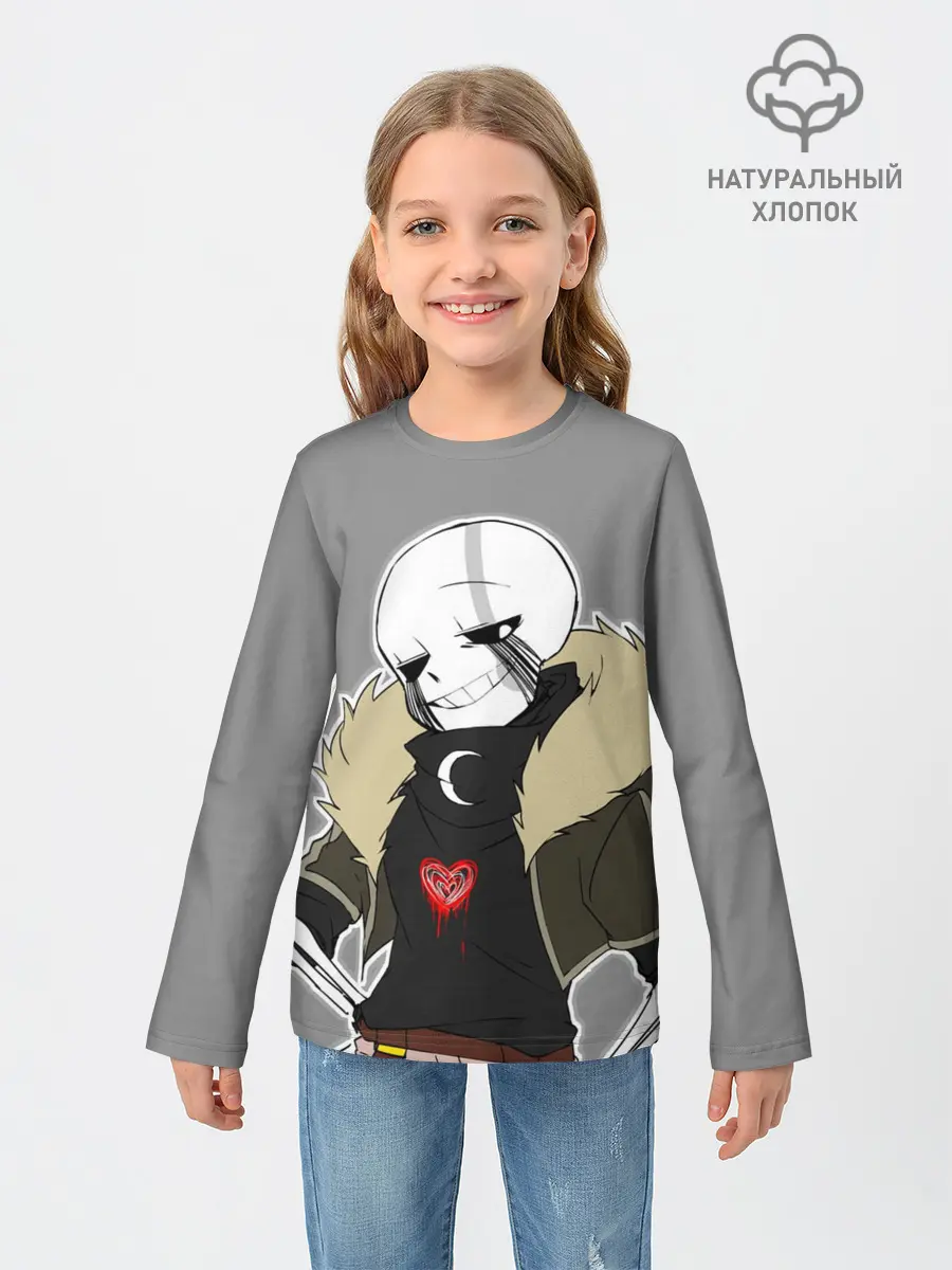 Детский лонгслив / UNDERTALE