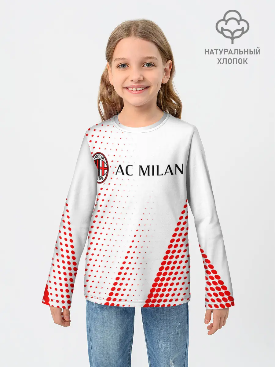Детский лонгслив / AC MILAN / МИЛАН