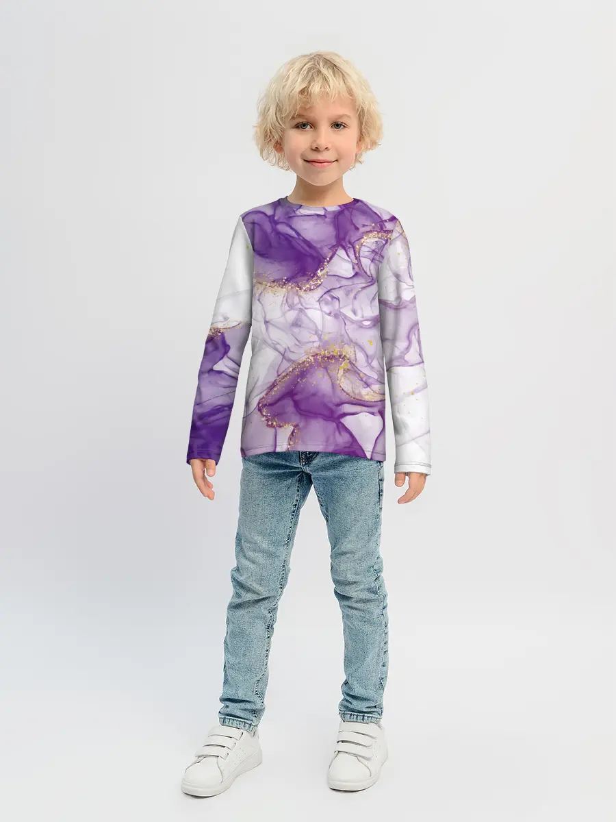 Детский лонгслив / Краски