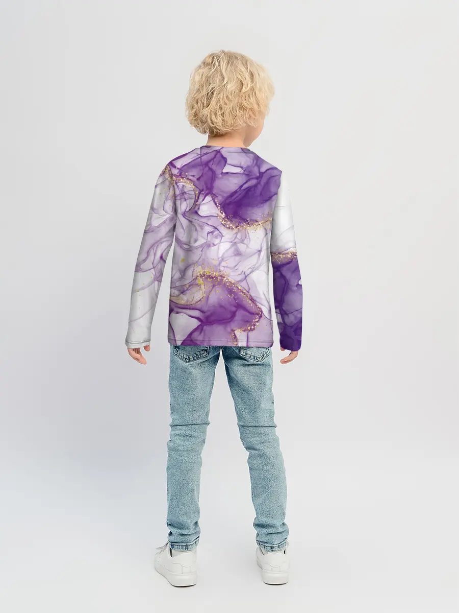 Детский лонгслив / Краски