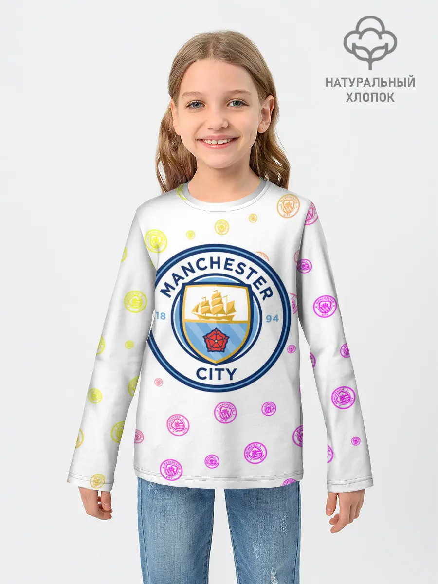 Детский лонгслив / MANCHESTER CITY Манчестер Сити