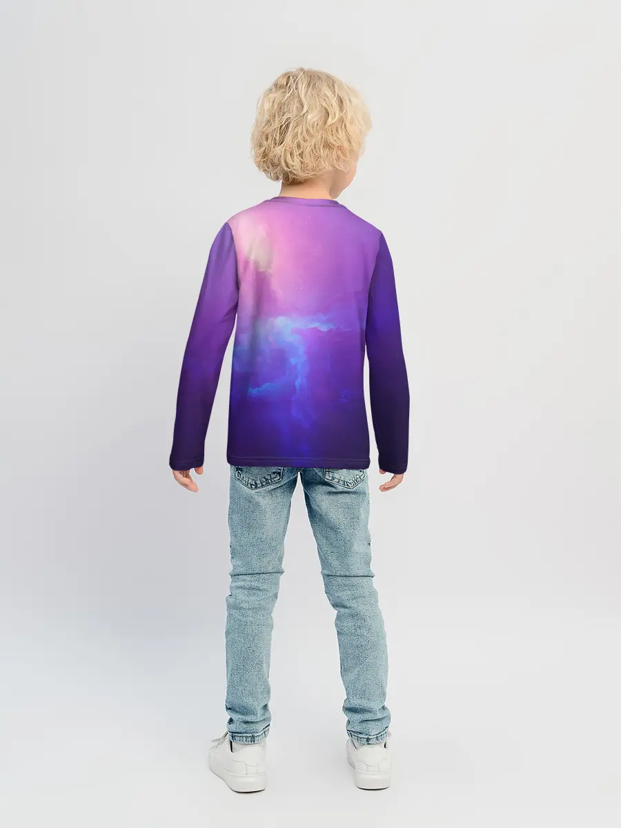 Детский лонгслив / Туманность