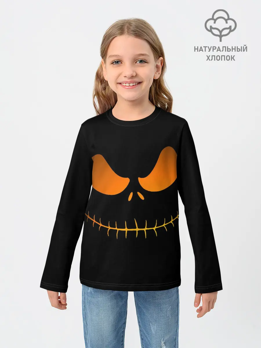 Детский лонгслив / Зловещая улыбка