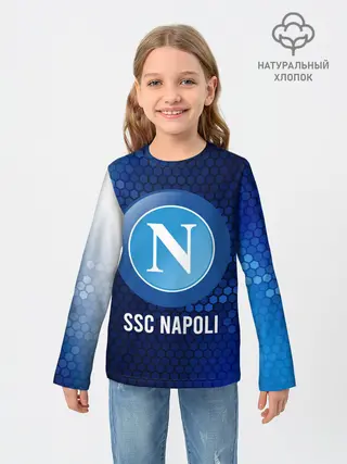 Детский лонгслив / SSC NAPOLI / Наполи