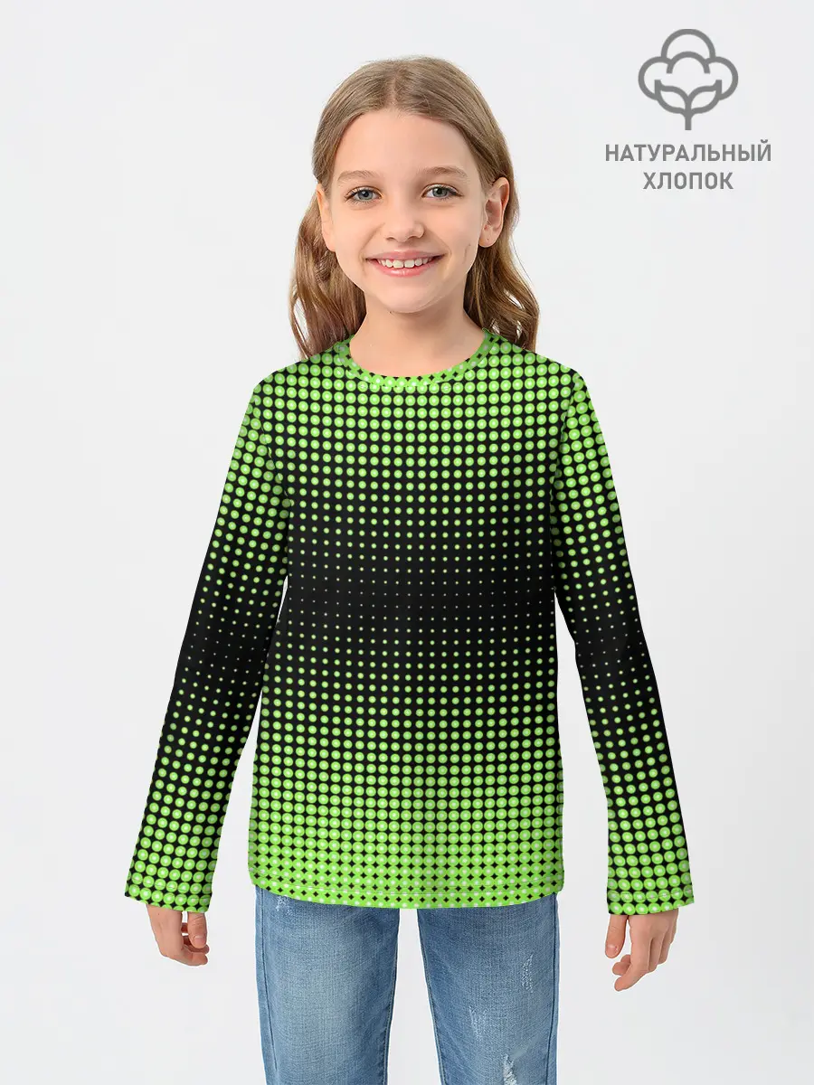 Детский лонгслив / Симметрия