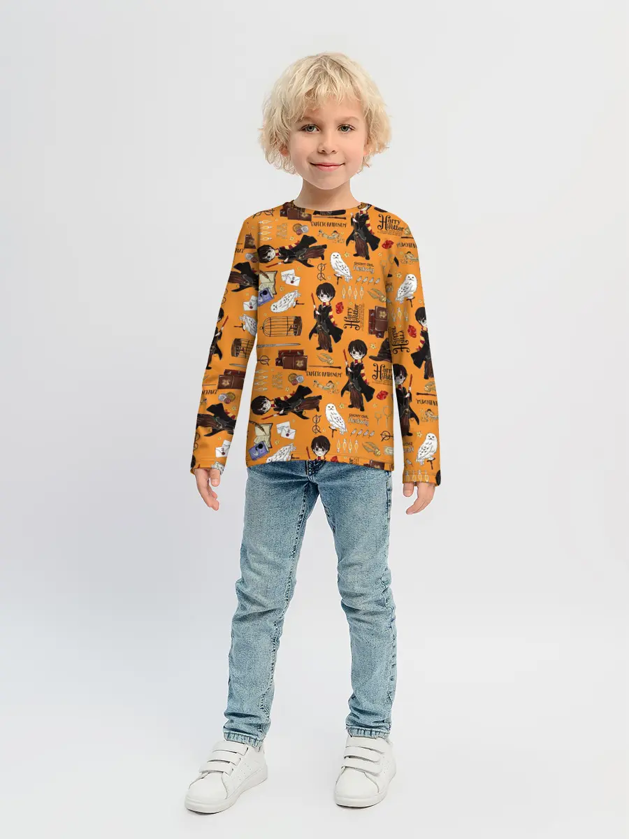 Детский лонгслив / Гарри Поттер