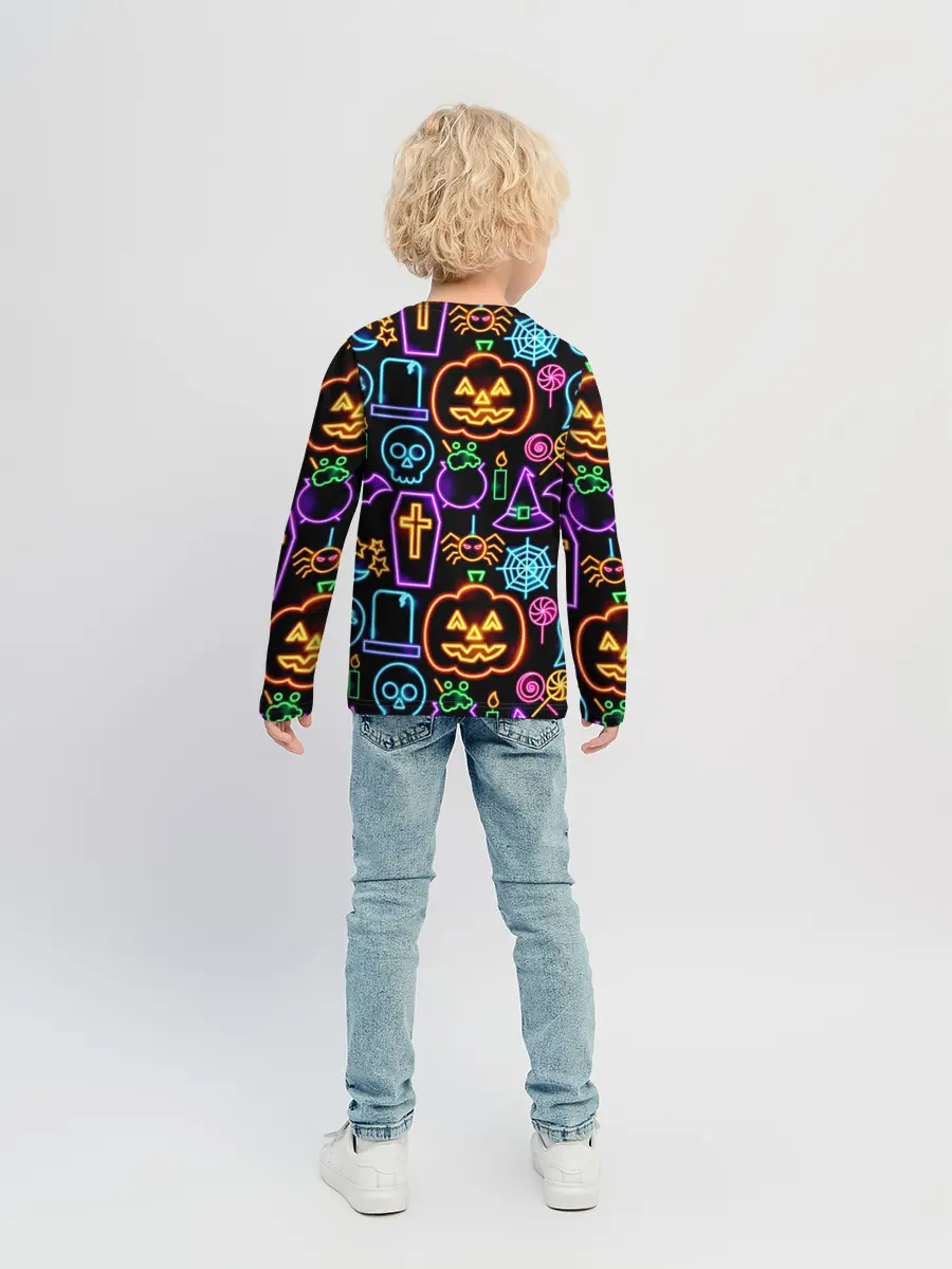 Детский лонгслив / Halloween