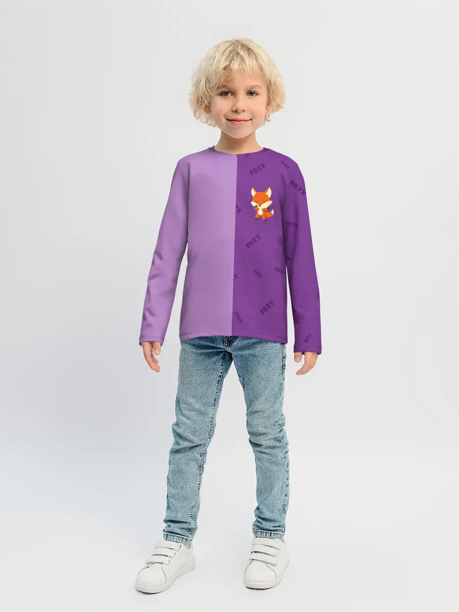 Детский лонгслив / ЛИСИЧКА / FOXY