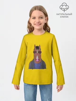 Детский лонгслив / Конь БоДжек