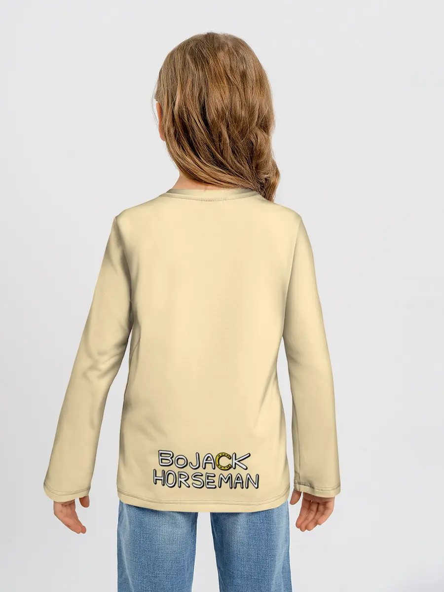 Детский лонгслив / Конь БоДжек