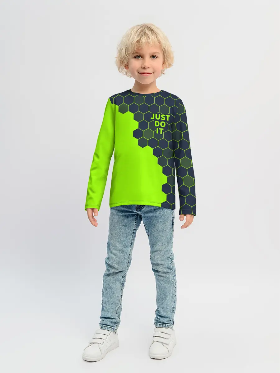 Детский лонгслив / JUST DO IT