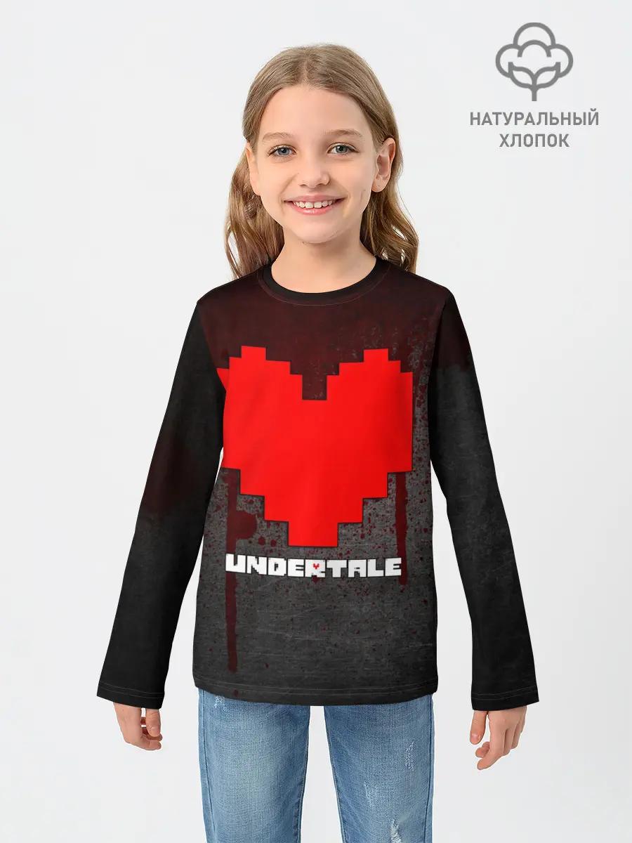 Детский лонгслив / UNDERTALE