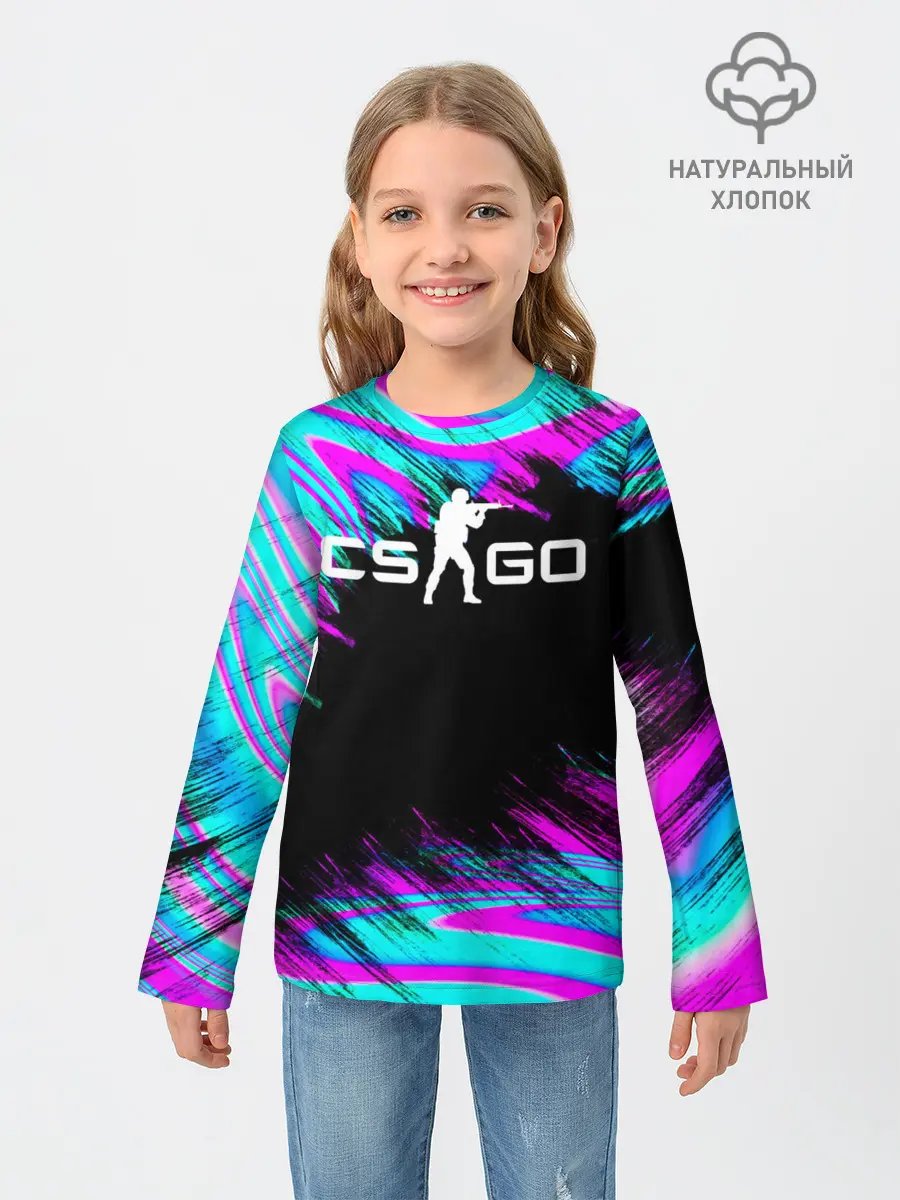 Детский лонгслив / CS GO