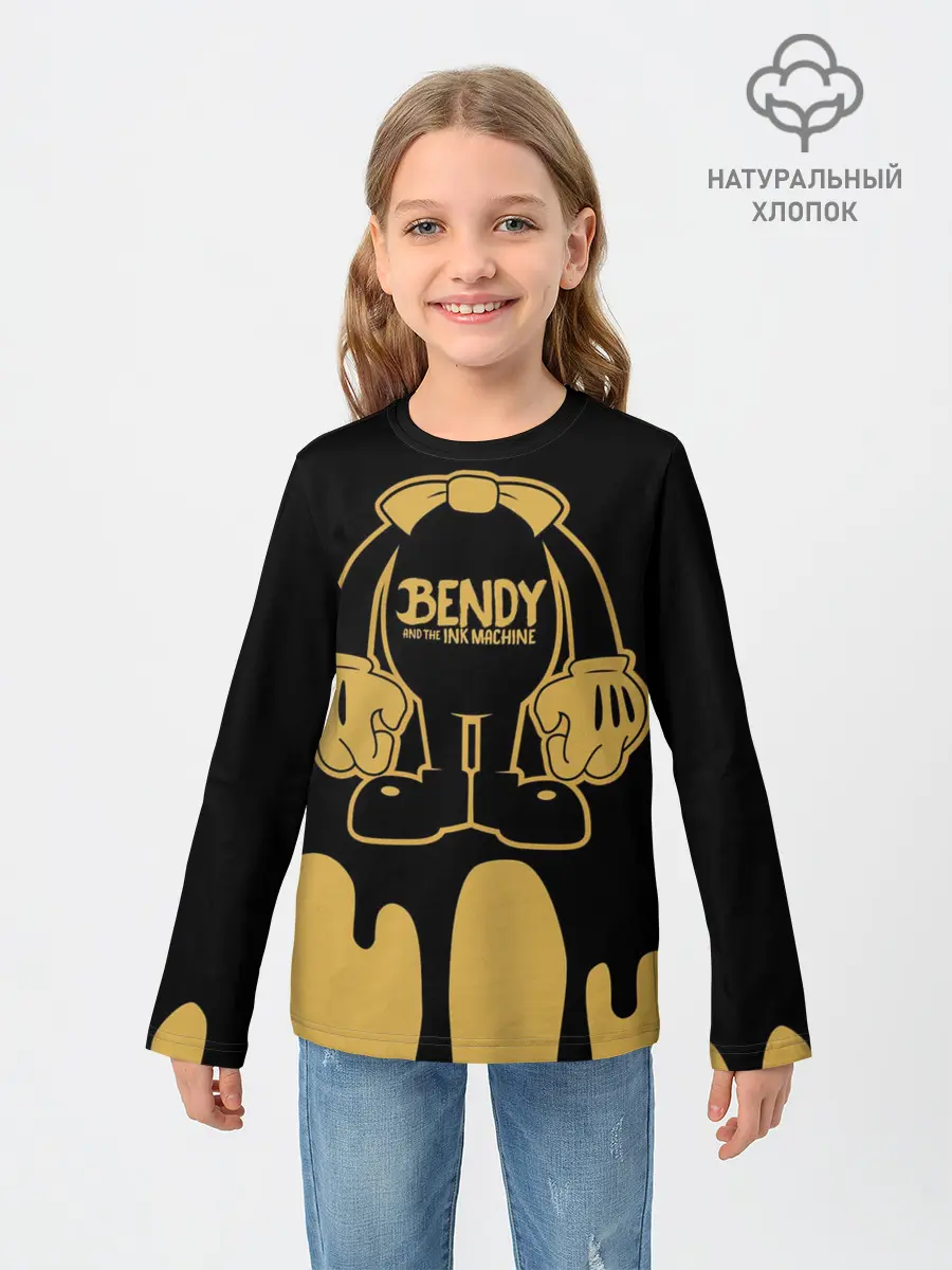 Детский лонгслив / Bendy And The Ink Machine