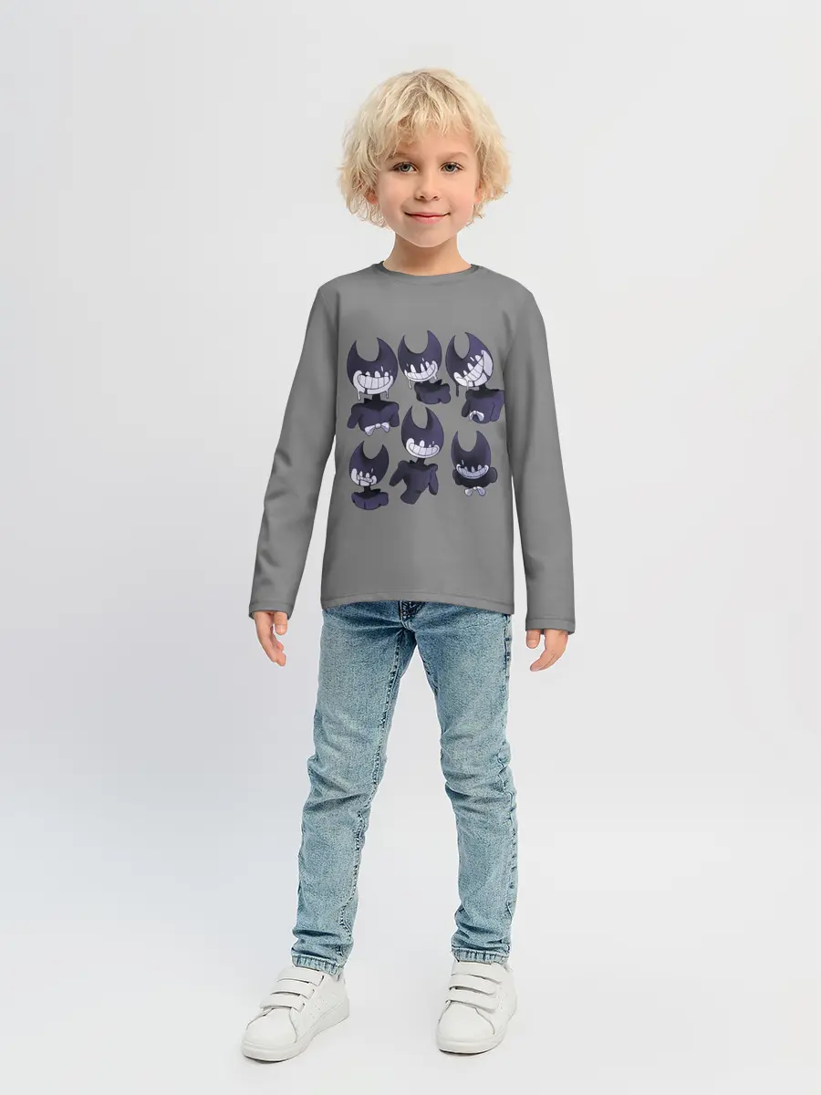 Детский лонгслив / Bendy And The Ink Machine