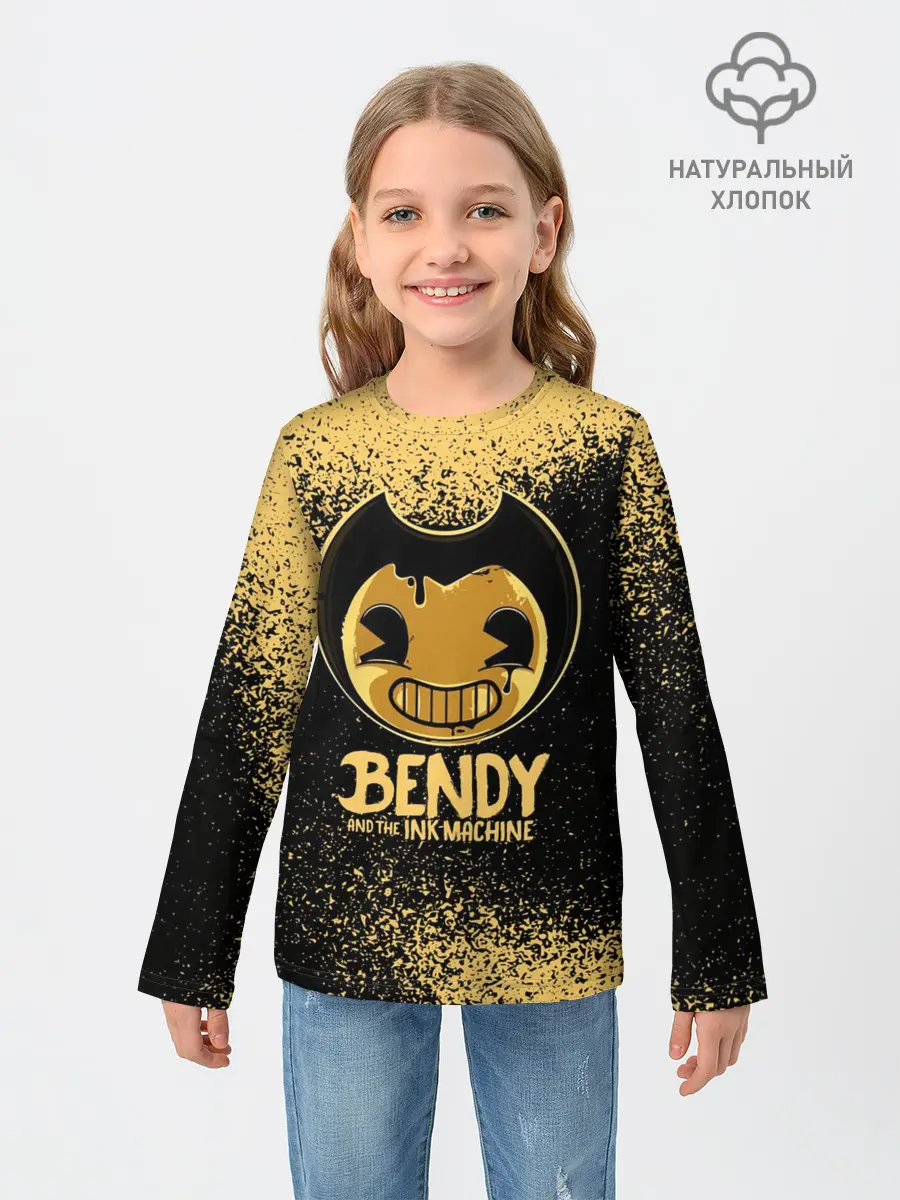Детский лонгслив / Bendy And The Ink Machine
