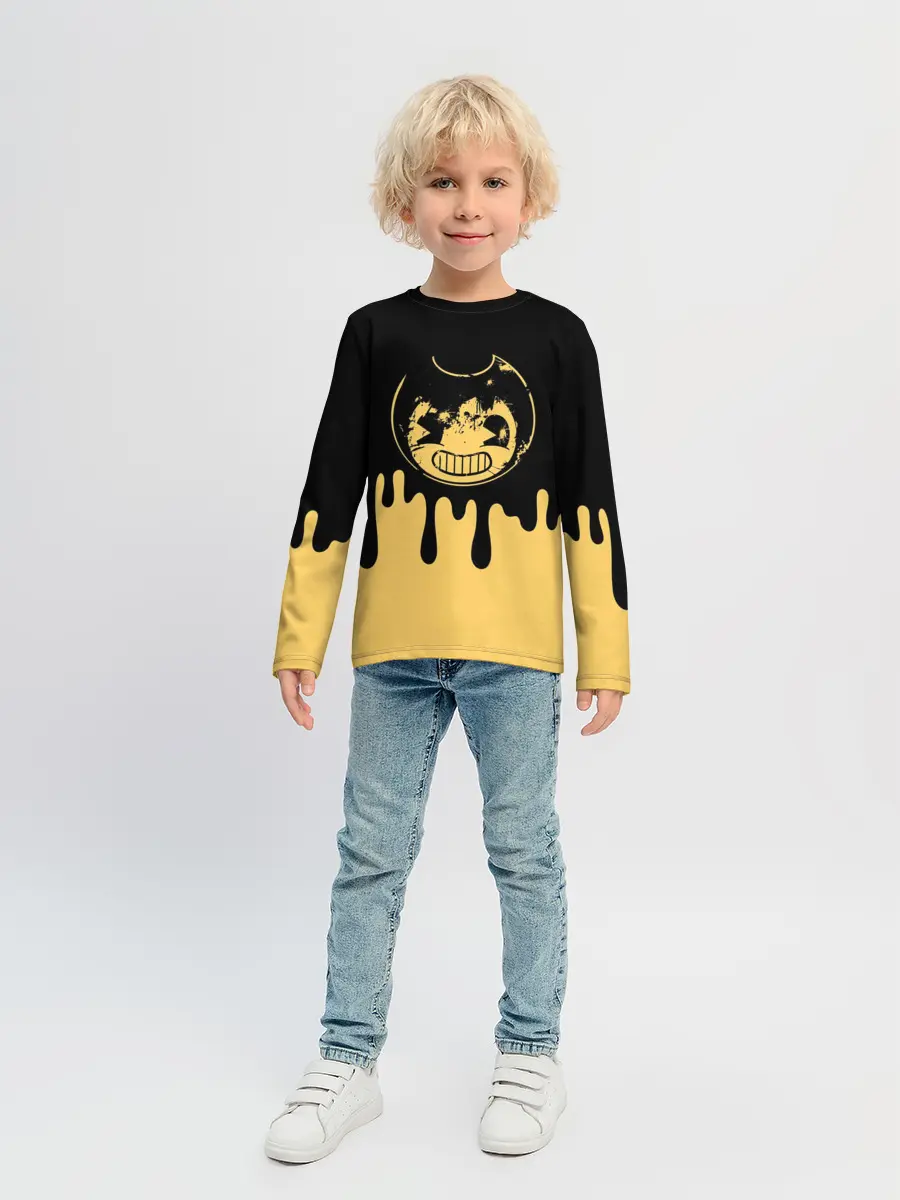 Детский лонгслив / Bendy And The Ink Machine