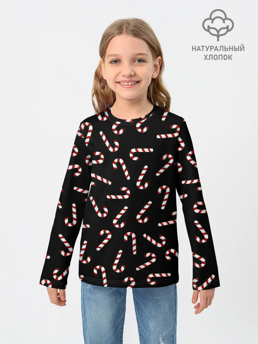 Детский лонгслив / Christmas Candy