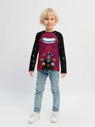 Детский лонгслив / Impostor Monster