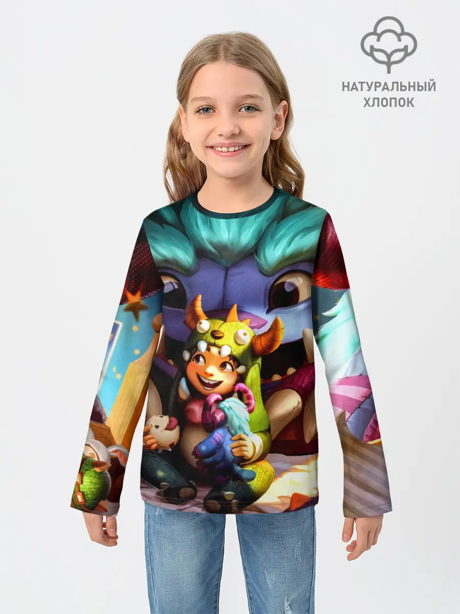 Детский лонгслив / Нуну и Виллумп