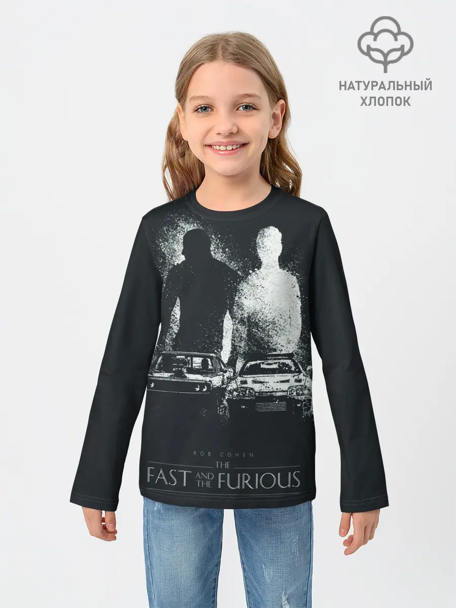 Детский лонгслив / FAST AND FURIOS / ФОРСАЖ