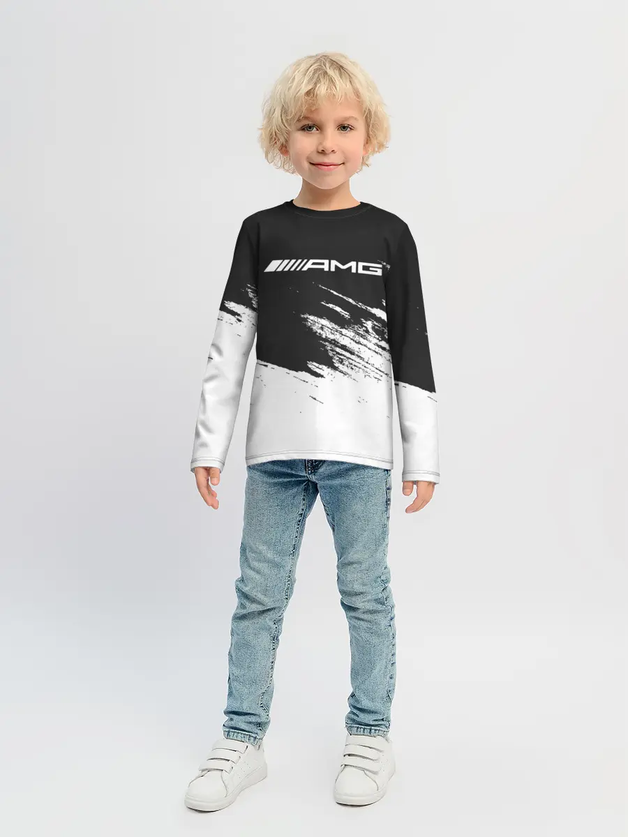 Детский лонгслив / AMG MERCEDES.