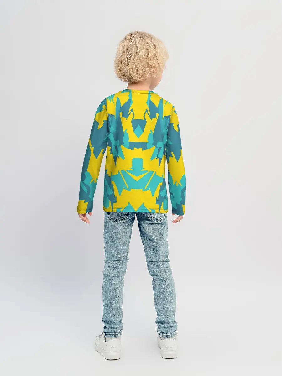 Детский лонгслив / ИГРОВОЙ РАСКРАС