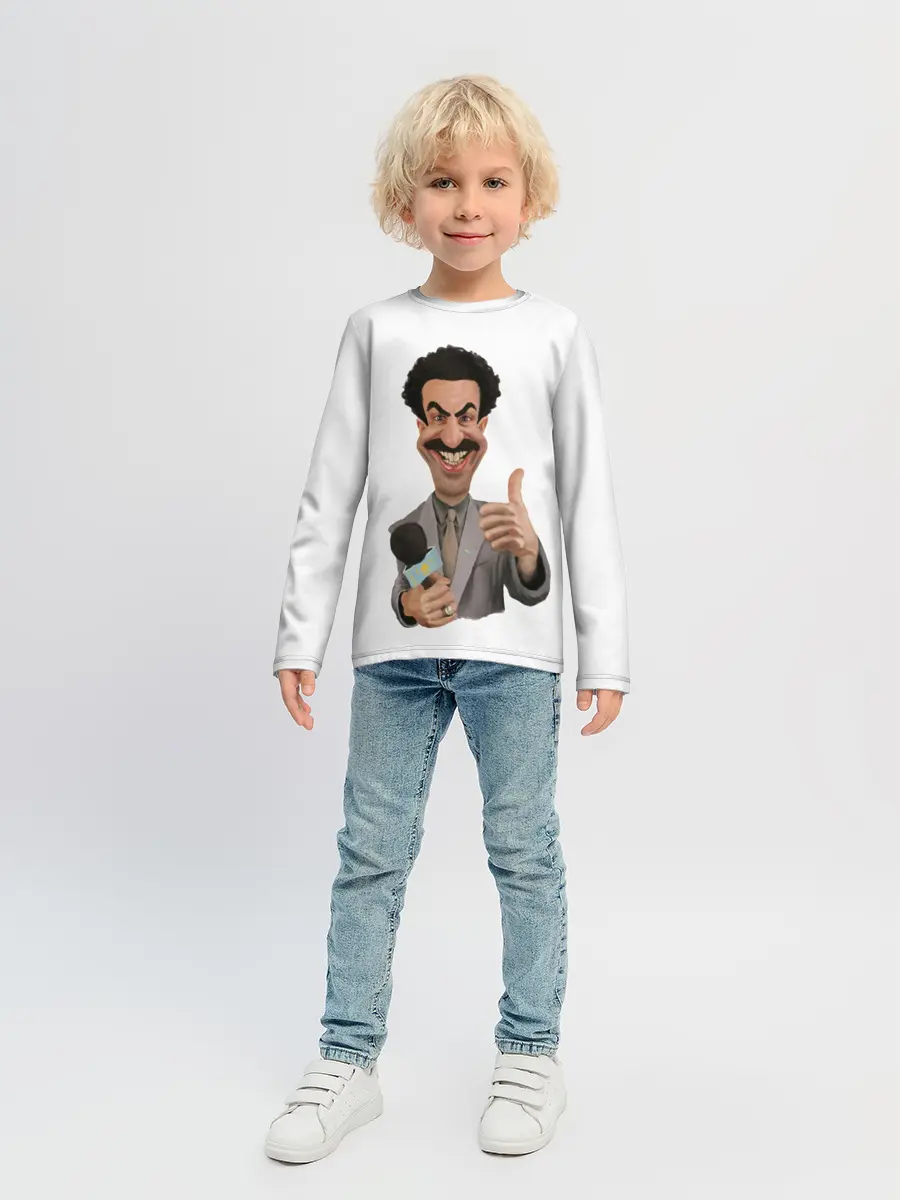 Детский лонгслив / Борат