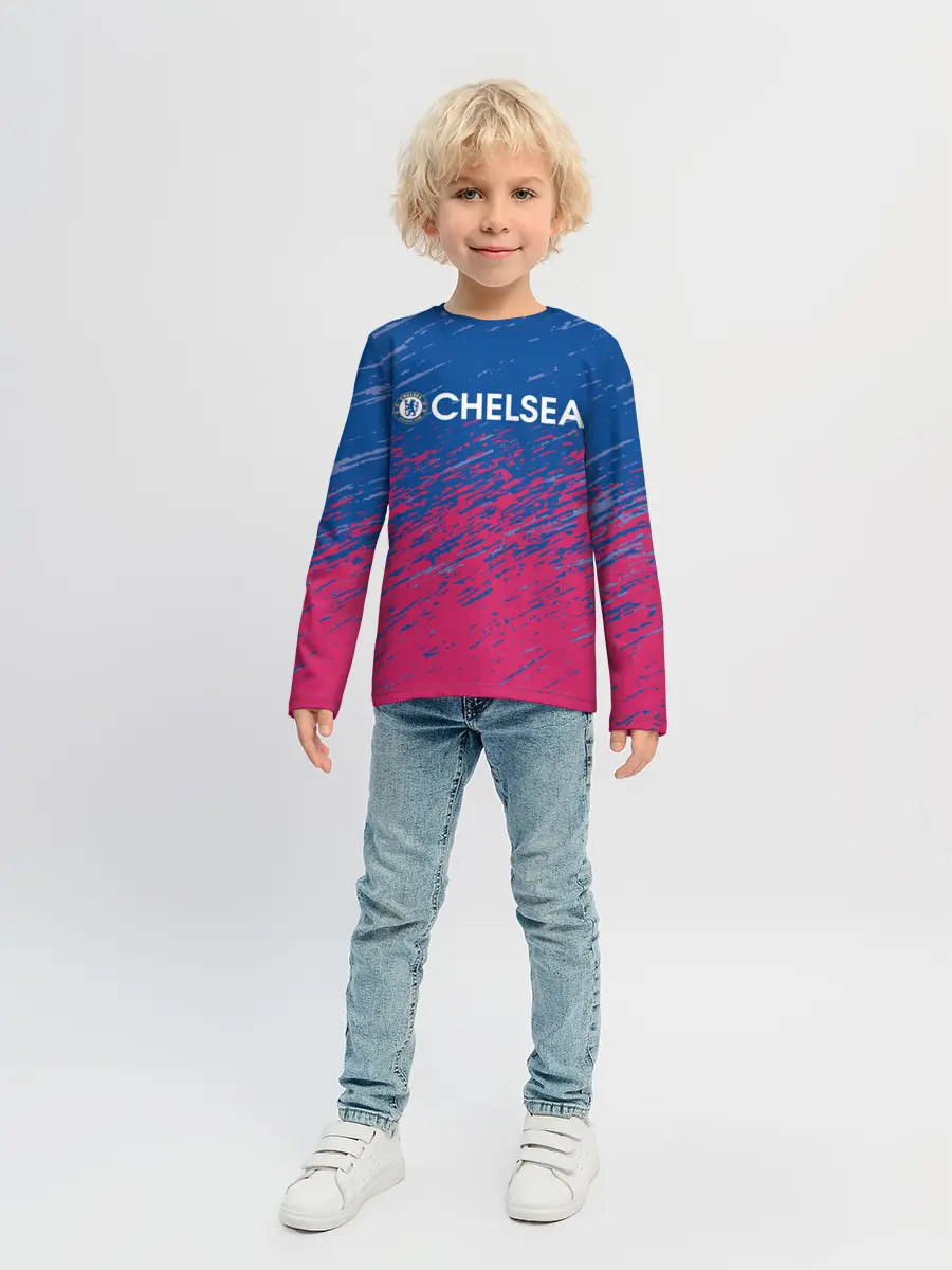 Детский лонгслив / Chelsea / Челси.