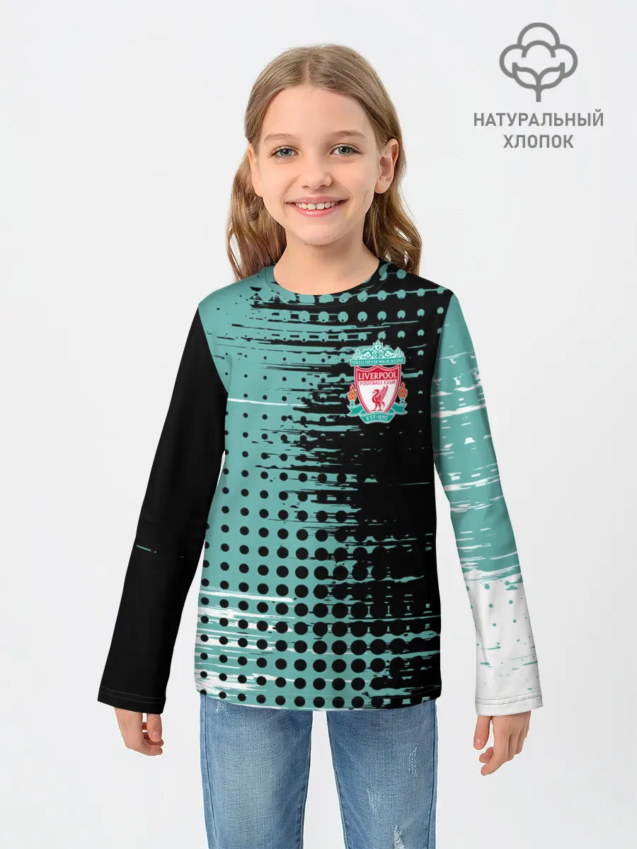 Детский лонгслив / Liverpool / Ливерпуль.