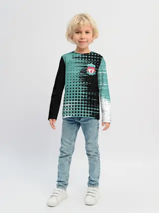 Детский лонгслив / Liverpool / Ливерпуль.