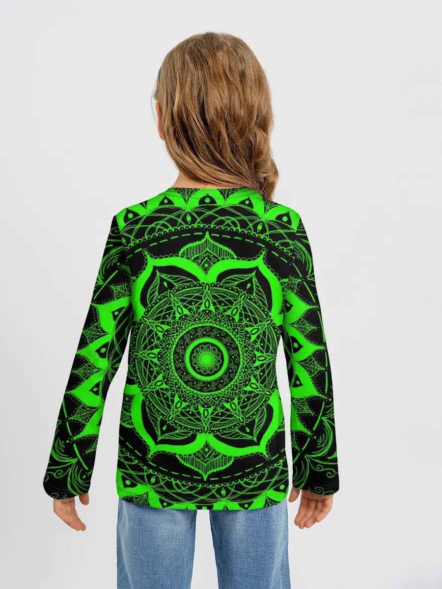 Детский лонгслив / Mandala