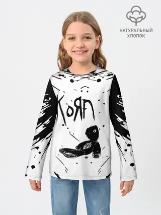 Детский лонгслив / korn