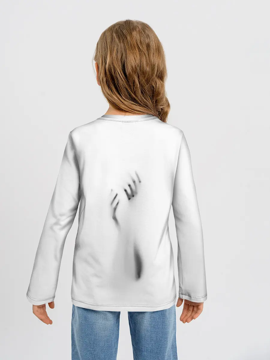 Детский лонгслив / Руки за стеклом