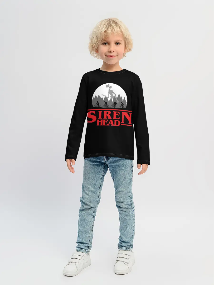 Детский лонгслив / Siren Head