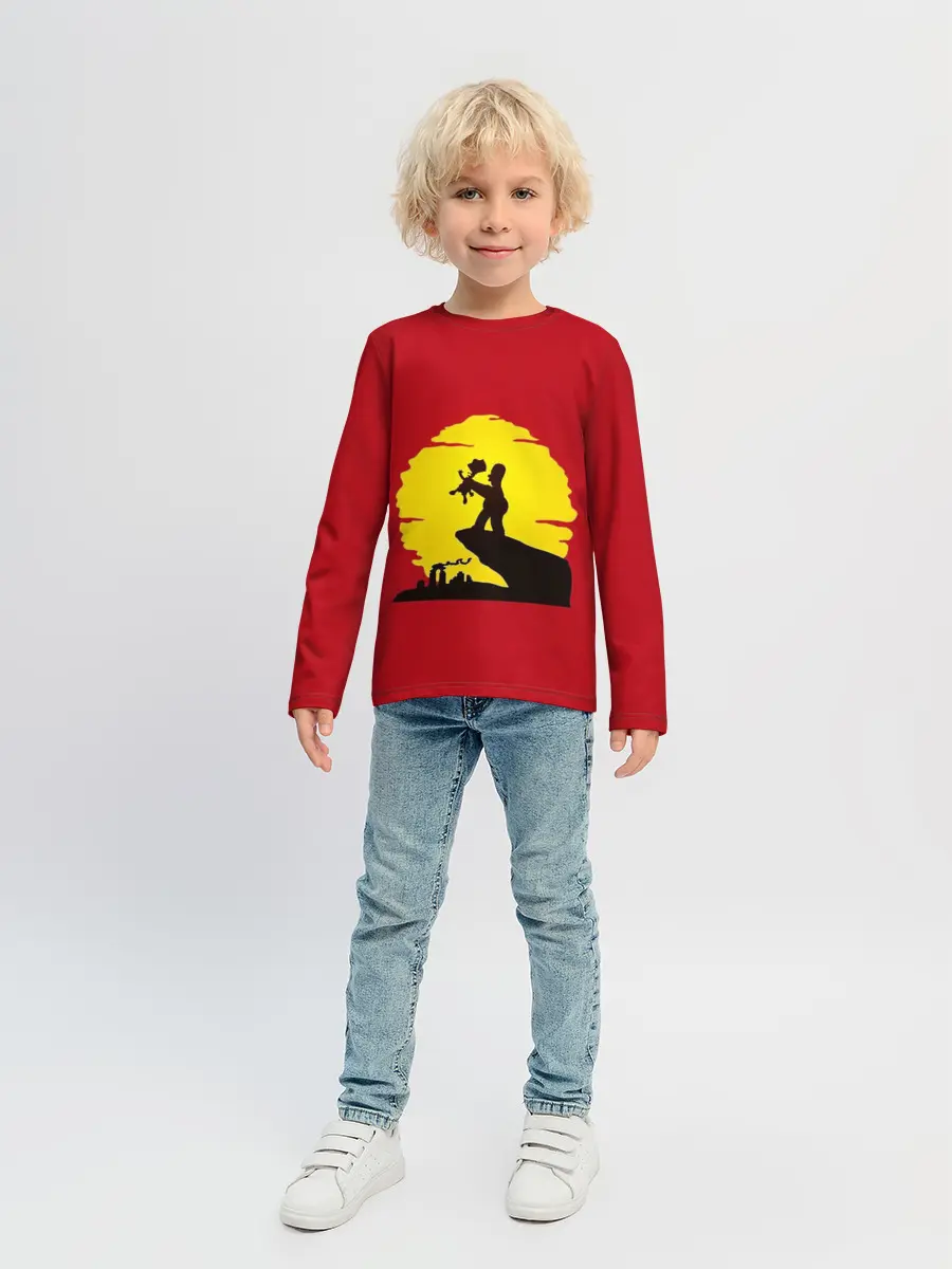 Детский лонгслив / КОРОЛЬ БАРТ