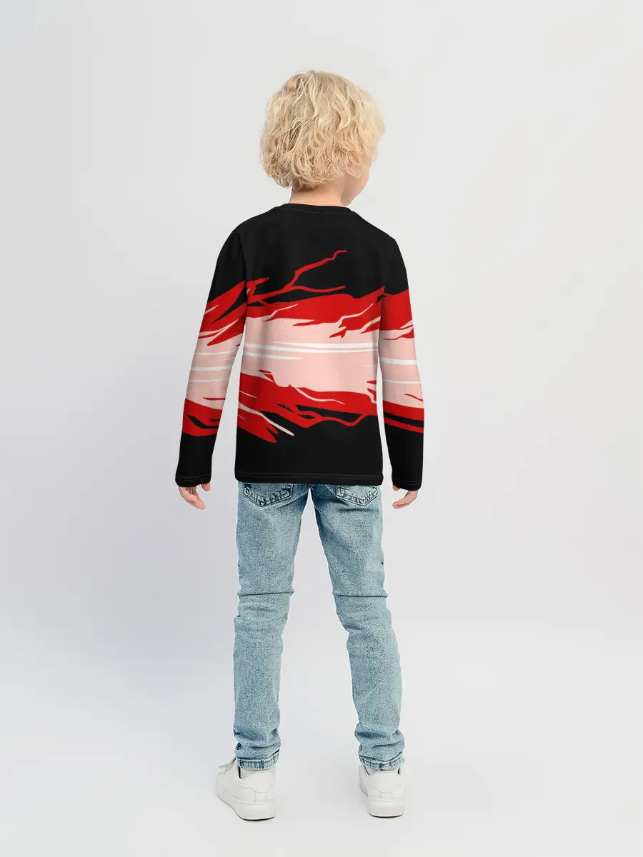 Детский лонгслив / Among us mem