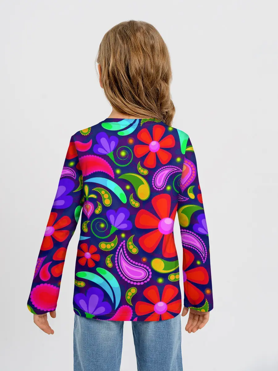 Детский лонгслив / Flower$$$