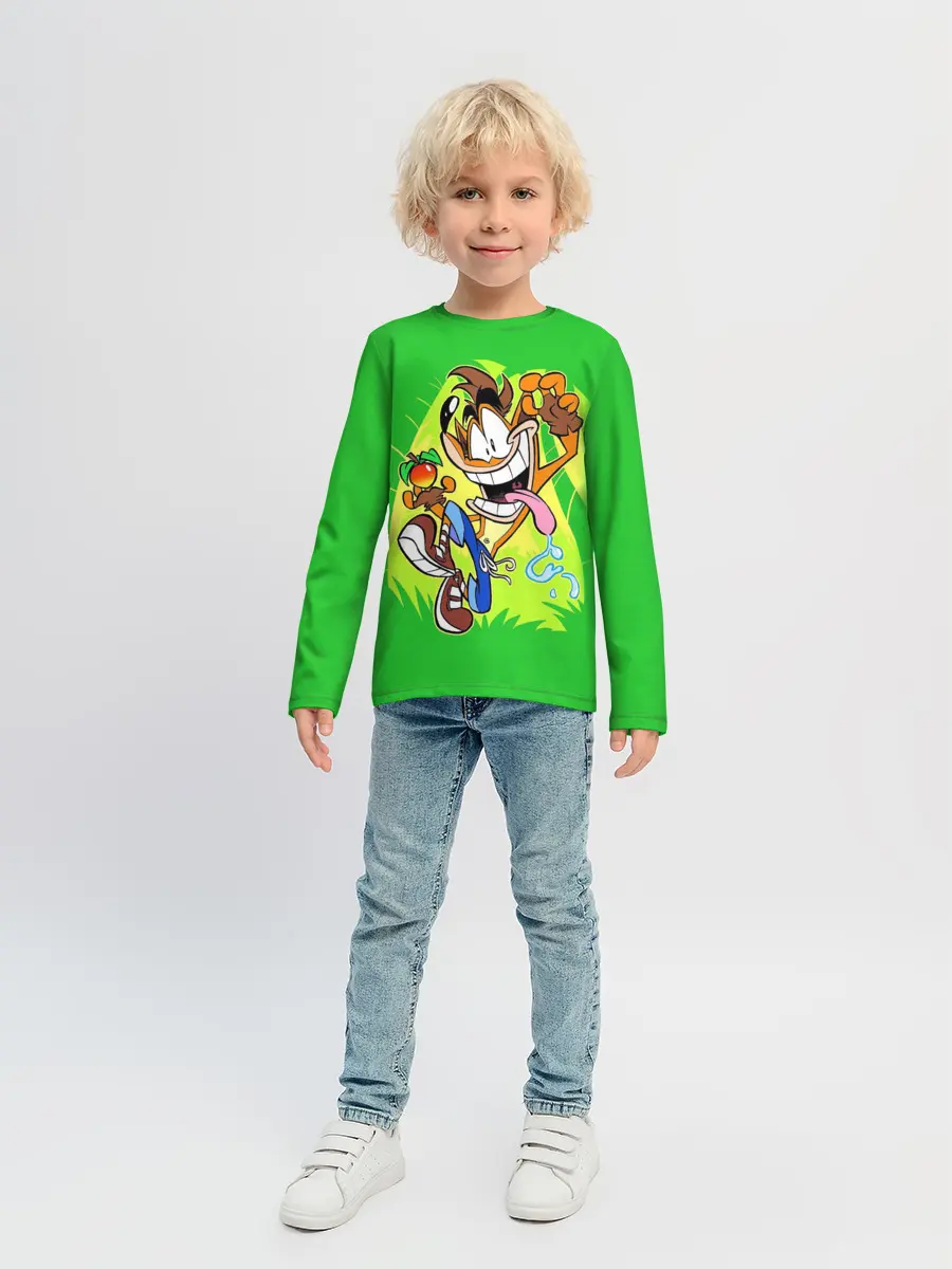 Детский лонгслив / CRASH BANDICOOT