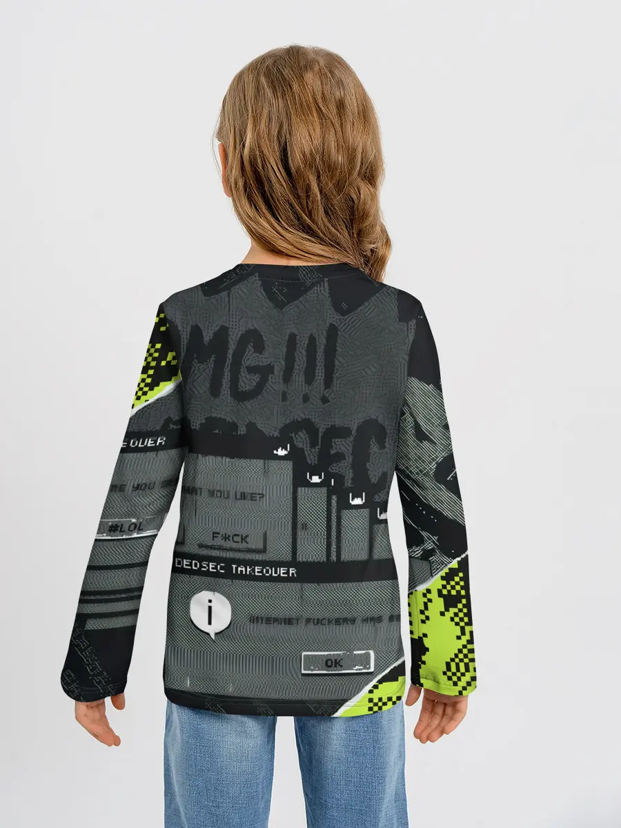 Детский лонгслив / WATCH DOGS: LEGION.