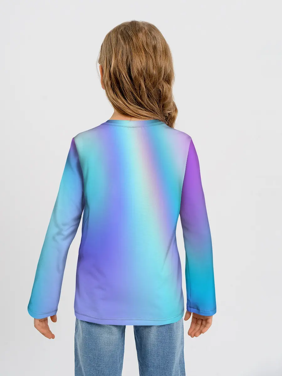 Детский лонгслив / СИЯЙ