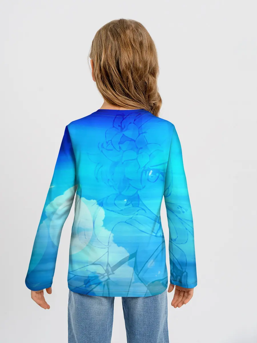 Детский лонгслив / Genshin Impact - Lumine