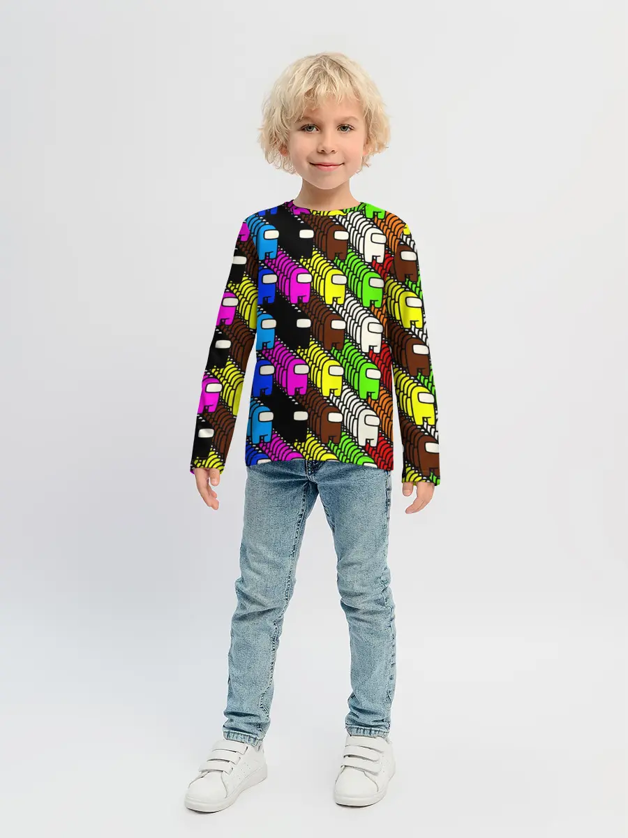 Детский лонгслив / AMONG US