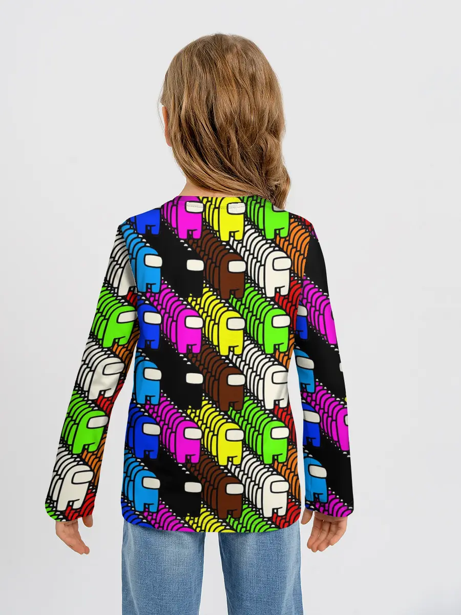 Детский лонгслив / AMONG US