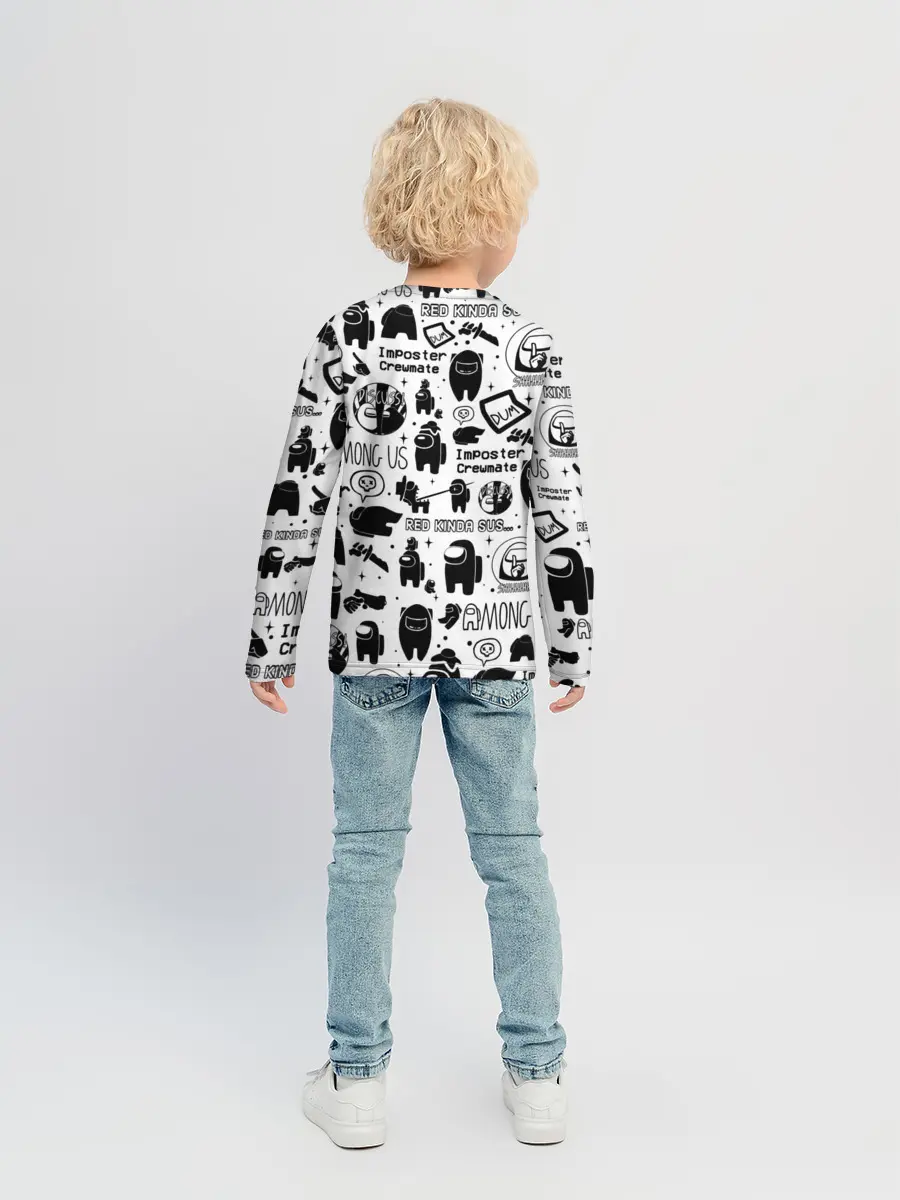 Детский лонгслив / AMONG US